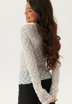 V-Neck Lace Top