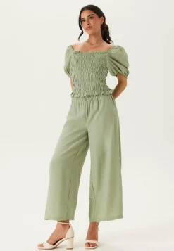 Wide Ankle Modal Trousers
