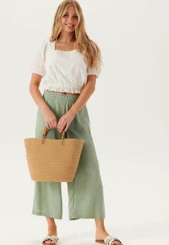 Wide Ankle Modal Trousers