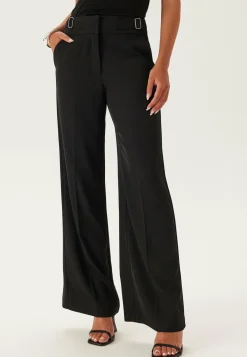 Wide Leg Adjustable Trousers