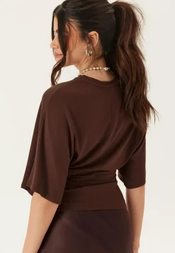 Wide Sleeve Fitted Tee