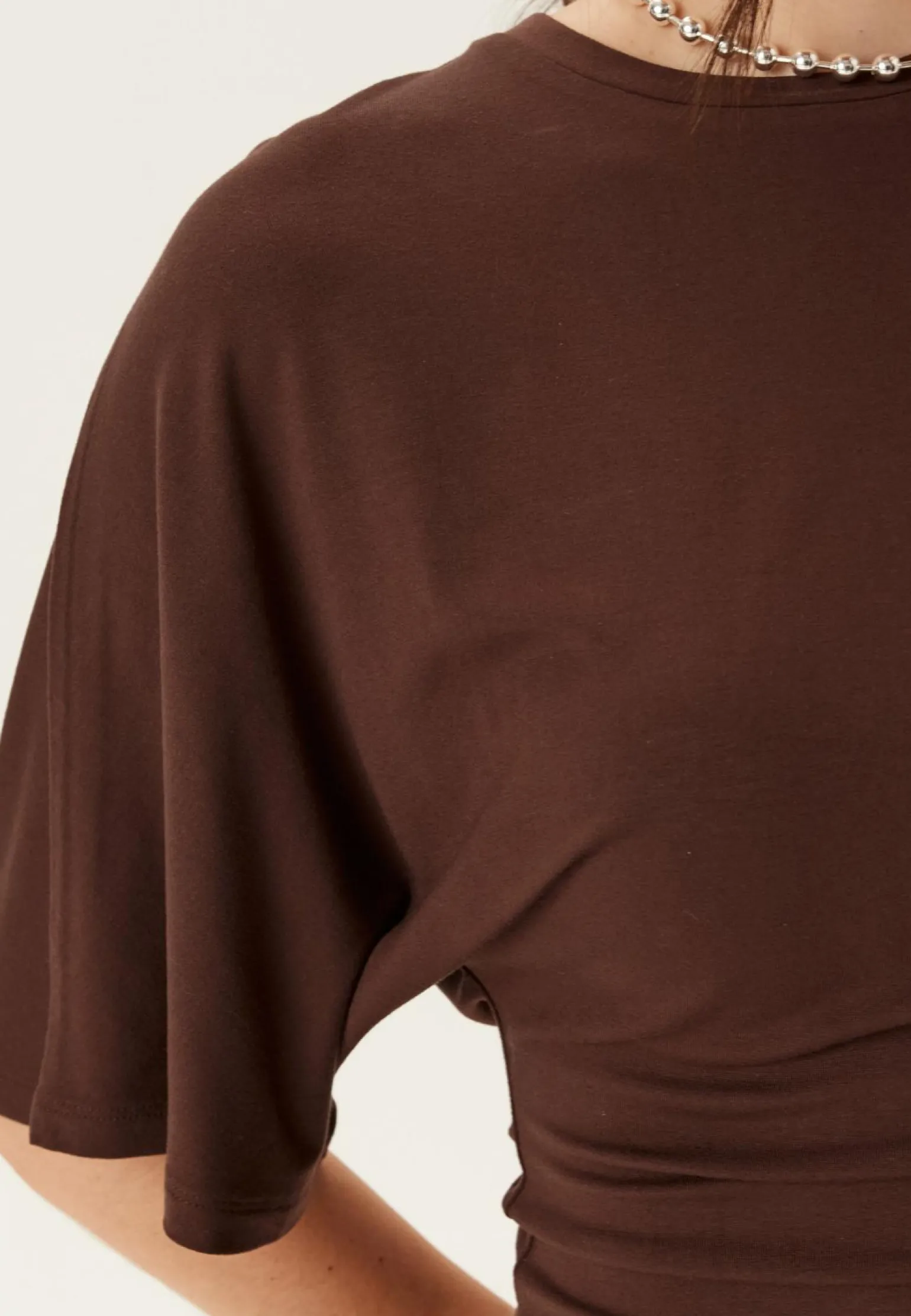 Wide Sleeve Fitted Tee
