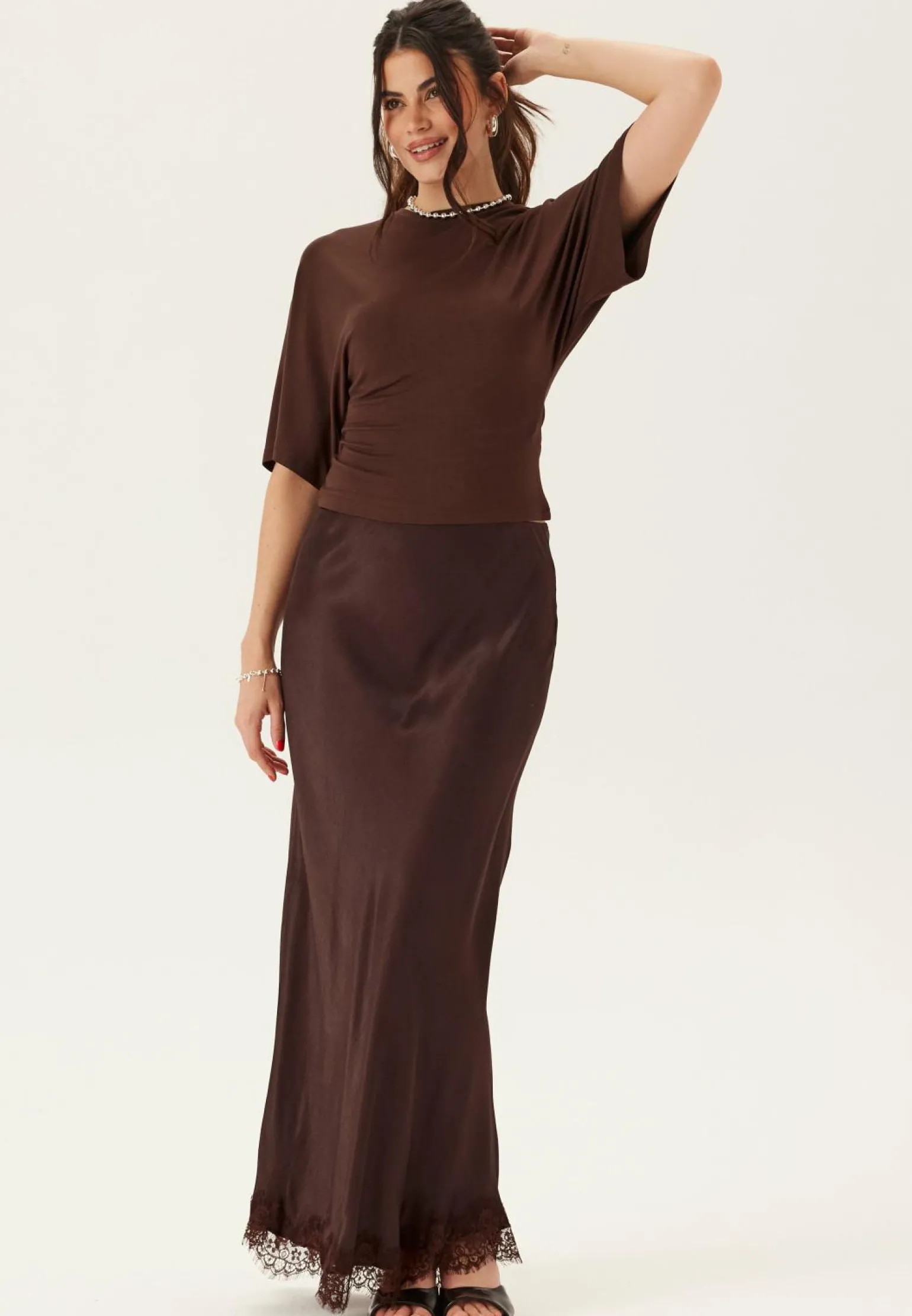 Wide Sleeve Fitted Tee
