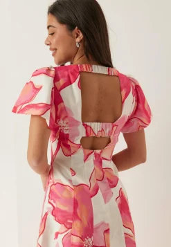 Wilda Flutter Sleeve Dress