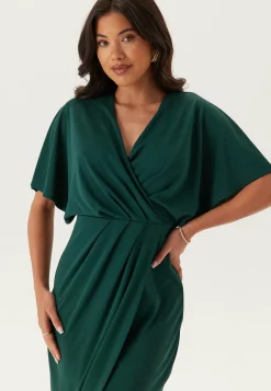 Wrap Slit Maxi Dress