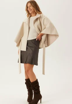 Yascolly Mw Naplon Leather Skirt